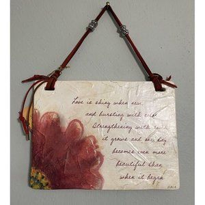 LOVE Ceramic Wall Plaque Flavia Home For Silvesteri 6 X 8 Valentine’s Day